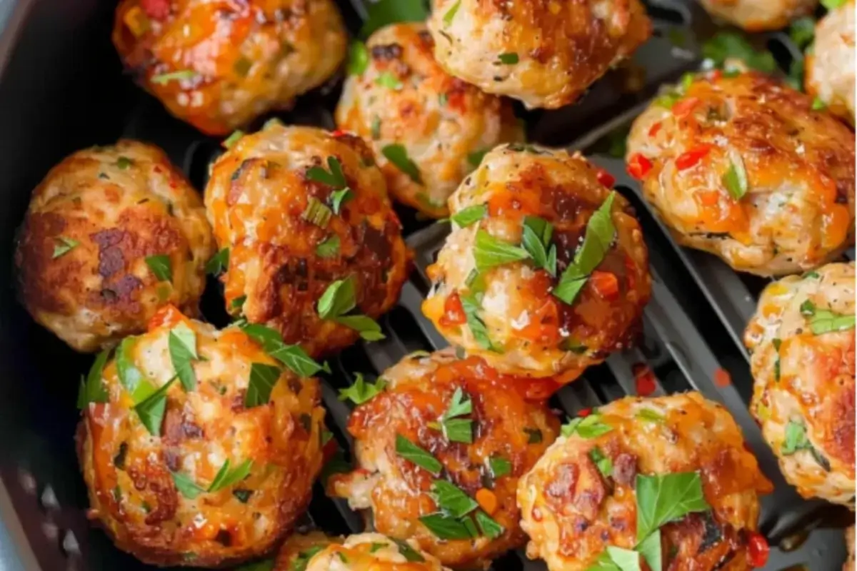 Turkey Meatballs Air Fryer recipe