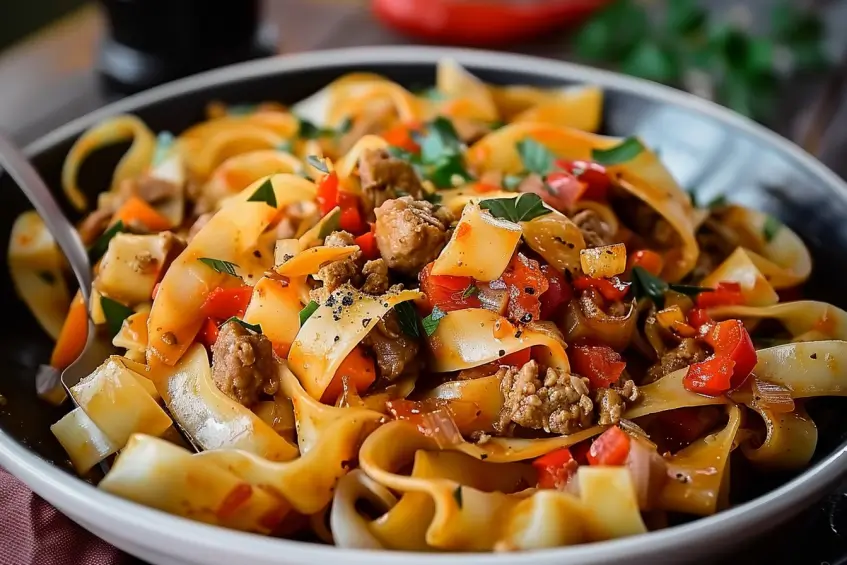 Italian Drunken Noodles